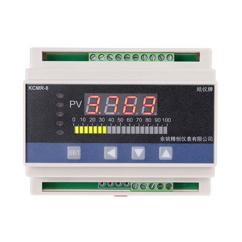 4-20mA DC Water Liquid Level Pressure Controller with 4-ways Relay DC24V Output ► Photo 1/6