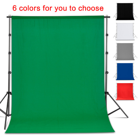 Photography Background Backdrop Smooth Muslin Cotton Green Screen Chromakey Cromakey Background Cloth For Photo Studio Video ► Photo 1/6