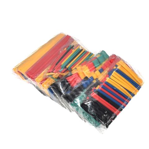 328Pcs/set Sleeving Wrap Wire Car Electrical Cable Tube kits Heat Shrink Tube Tubing Polyolefin 8 Sizes Mixed Color ► Photo 1/3