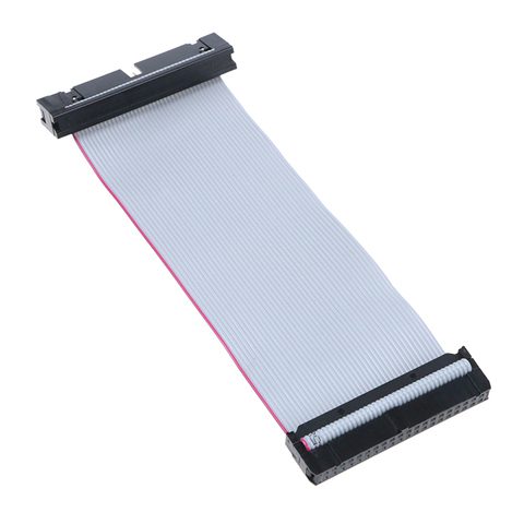 1pc New  IDE 40 Pin Male to female pata hard drive hdd extension flat ribbon cable 5 inch ► Photo 1/6