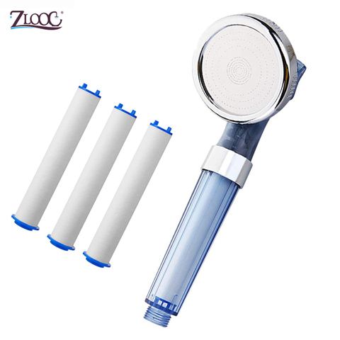 High quality residual chlorine removal PP sediment cartridge filtered shower head Filter Pure Shower ► Photo 1/6