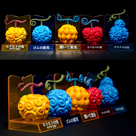 Anime One Piece 7cm Devil Fruit Decoration Pirate Luffy/Ace/Law/Newgate/Sengoku Devil Fruit Action Figure Collection Model Toy ► Photo 1/6