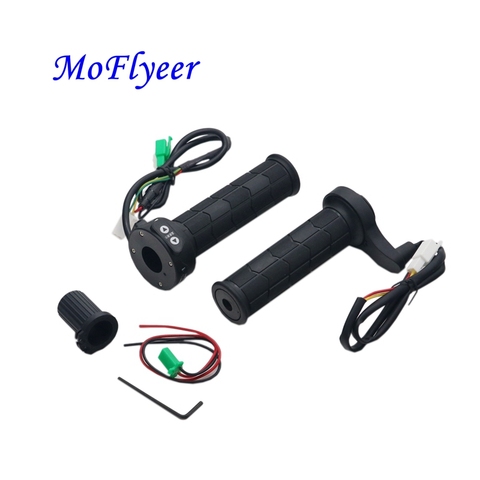 12V 22mm Motorcycle Adjustable Heating Grips With USB Charger Handlebar ATV Electric Hot Heated Grips Motorcross Cuffs Warmer ► Photo 1/6