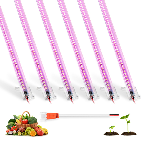 LED Grow Light 220V Full Spectrum LED Bar Lamp 7W 50cm High Luminous Efficiency Phytolamp for Seedlings Greenhouse Grow Tent ► Photo 1/6
