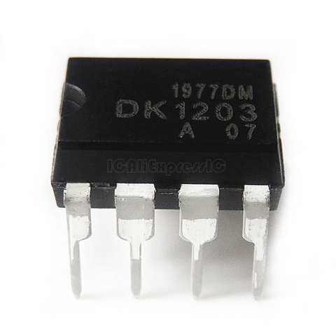 10pcs/lot DK1203 line instead of THX203 DIP8 Management IC DK new original In Stock ► Photo 1/1