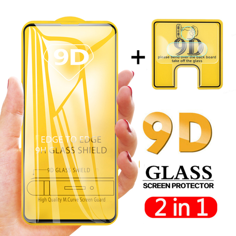 2 in 1 9D Camera Tempered Glass For Xiaomi Mi 9 9t Pro 9 SE Mi9 t Mi9t Camera Lens Film Screen Protector High Clear For Xiao mi ► Photo 1/6