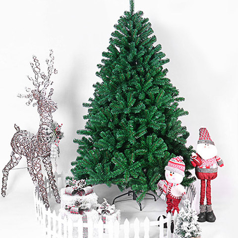 Behogar 180/60cm Mini Artificial Christmas Tree with Metal Holder Stand for Home Room Xmas Holiday Party Santa Tree Decorations ► Photo 1/6