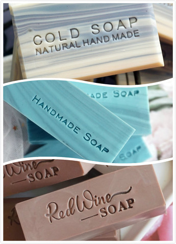 Simple Style Soap Stamp DIY Natural Handmade Making Seal Red Wine Cold Soap Transparent Acrylic Chapters ► Photo 1/4