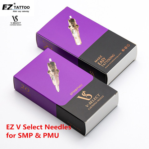 EZ V System SMP & PMU V Select Cartridge Tattoo Needles Micropigmentation Permanent Make-Up eyebrows eyelinver lips Microblading ► Photo 1/6