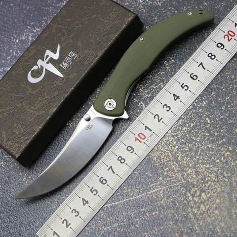 CH New Sultan-G10 folding knife D2 blade steel+G10 handle tactics camping hunting fishing trekking pocket fruit knives EDC tools ► Photo 1/6