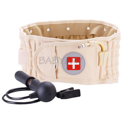 CR-801 Back Decompression Waist Belt Back Massager Back Pain Relief Lumbar Inflatable Traction Belt Air Waist Support Brace ► Photo 1/6