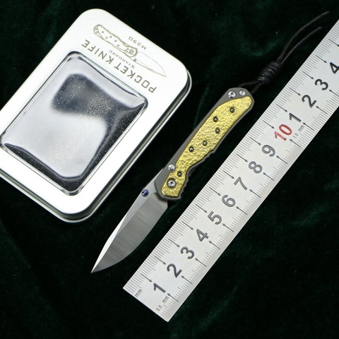 Kevin John small sebenza 21 folding knife M390 blade TC4 Titanium handle outdoor camping hunting pocket fruit Knives EDC tools ► Photo 1/6