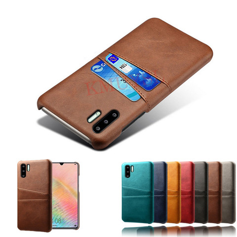 Leather Card Holder Case For Huawei P30 Pro P20 Lite Y5 Y6 Y7 Y9 P Smart 2022 Mate 20 Lite Honor 10i 8A 8X 8C 9 P30 Lite Cover ► Photo 1/5