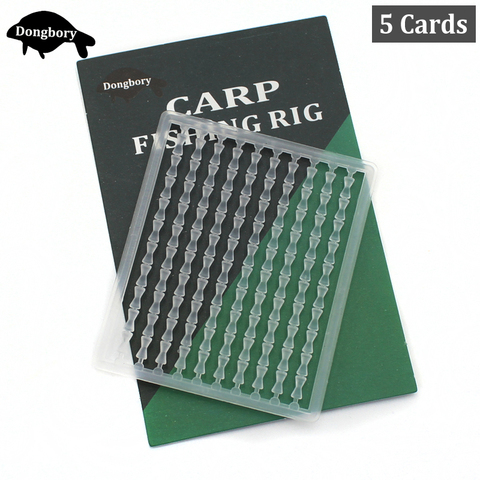 5 Card=500 PCS Carp Fishing Bait Stops Hair Boilies Bait Stoppers Rig Stop Beads Bait Holder Dumbell Stoppers for Mothed Feeder ► Photo 1/6