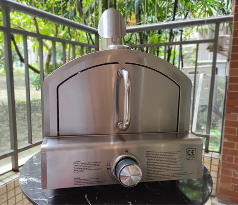 free shipping pretty gas stainless steel pizza  oven,outdoor pizza oven, protable pizza oven. ► Photo 1/6