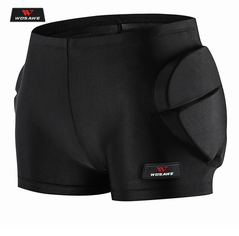 WOSAWE Motorcycle Hip Protector Motocross Shorts Moto Armor Pants Skiing Skating Riding Racing Protective Hip Padded Protection ► Photo 1/6