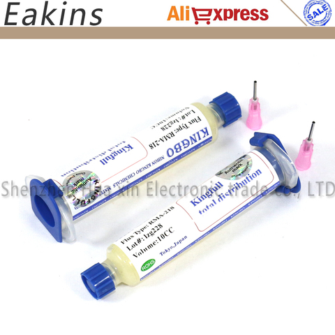 2pcs/lot KINGBO RMA-218 10cc Flux Paste/BGA Flux Paste For BGA Solder Station Soldering Tin Cream ► Photo 1/2