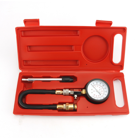 Cylinder Compression Tester Pressure Gauge with M18 Adapter Motor Auto Petrol Gas Engine Car Motorcycle Pressure Gauge 0-300psi ► Photo 1/1