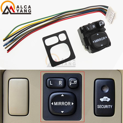 New BLACK Power Control Mirror Switch 84870-08010 MSTO001 for Toyota Camry 2002-2006 Sienna RAV4 2005-2011 Corolla 2003-2011 ► Photo 1/6