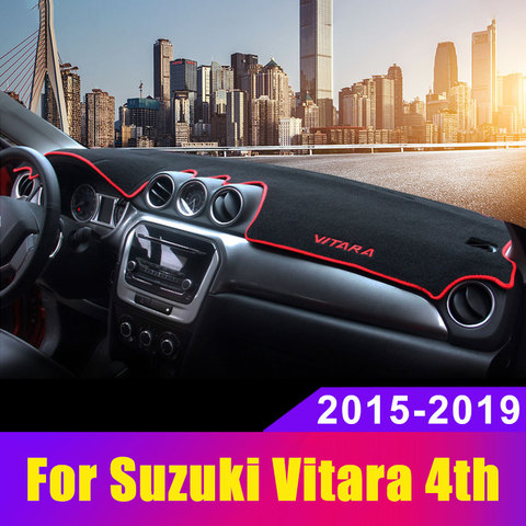 For Suzuki Vitara 4th 2015 2016 2017 2022 Car Dashboard Cover Dash Mat Sun Shade Pad Instrume Panel Carpet Accessories ► Photo 1/6