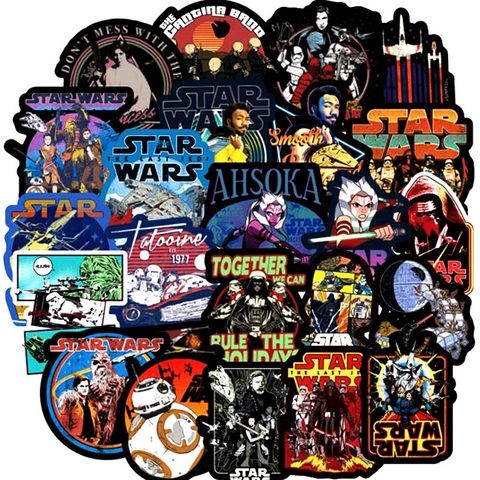 50-100pcs graffiti Star wars stickers aesthetic superhero skateboard motorcycle draw box pegatinas cartoon sticker ► Photo 1/6