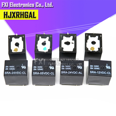 5PCS/LOT Relay SRA-12VDC-CL  SRA-05VDC-CL SRA-24VDC-CL Relays 5PINS 12v 5v 24v DC High Quality T74 ► Photo 1/2