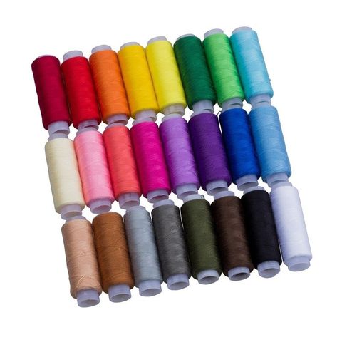 10Colors/set Sewing Knitting Thread Reel for Hand Stitching Machine Sewing Thread Finest Polyester Durable ► Photo 1/5