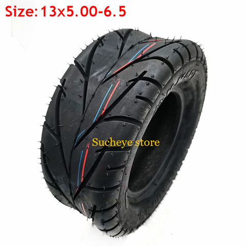 13x5.00-6.5 Tubeless Tire for 13 Inch Motor Wheels FLJ K6 Electric Scooter E Kick Scooter Tyre 13*5.00-6.5 Vacuum Tyre ► Photo 1/6