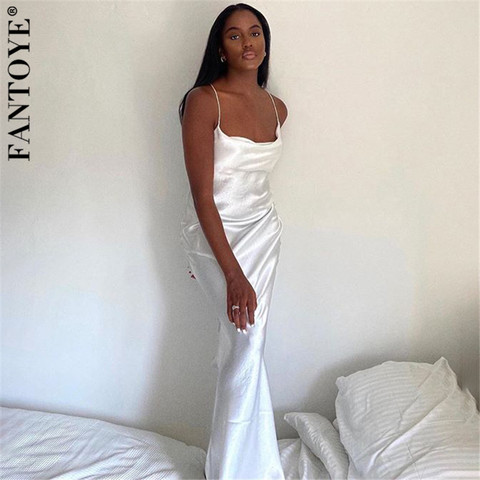 backless white slip