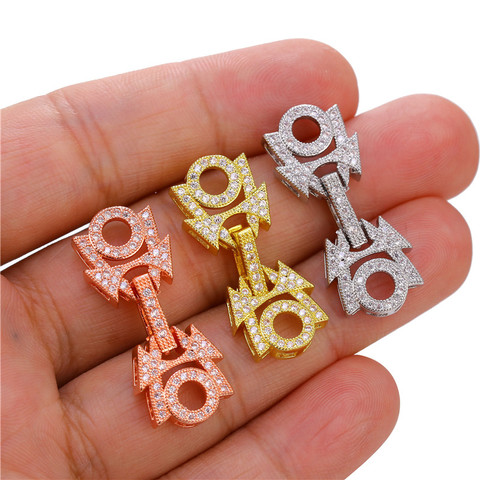 Juya DIY Beads Jewelry Accessories Supplies Creative Fastener Lock Closure Clasps Findings For Handmade Beadwork Jewelry Making ► Photo 1/6