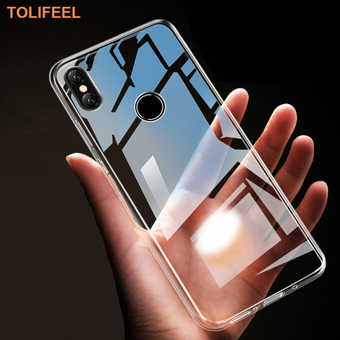 TOLIFEEL For Xiaomi Redmi Note 5 Case Silicone Cover Slim Transparent Phone Protection Soft Shell For Xiaomi Redmi Note 5 Coque ► Photo 1/6