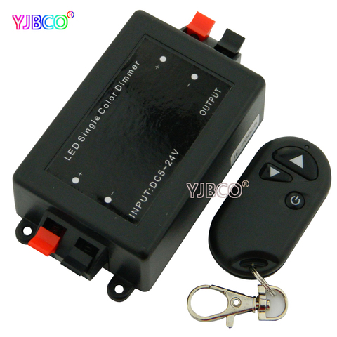 LED dimmer 3 keys RF Wireless Remote LED single color for led 5050 3528 3014 strip light ► Photo 1/1