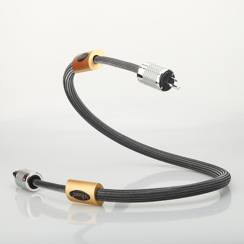 1.8M Hi-End KANAS signature 6N Pure Silver Schuko EU/US/UK Power Cable Power Cord with Furutech NCF FI-50M(R) connector plugs ► Photo 1/6