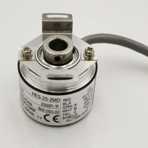 New NEMICON CORP HES-25-2MD 2500P/R rotary encoder / 2500 pulse encoder ► Photo 1/1