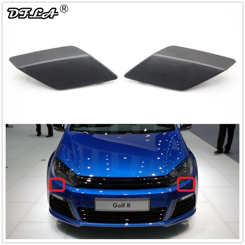 For VW Golf A6 MK6 R20 2013 2014 2015 2016 Car-styling Front Bumper Headlight Washer Cover Cap ► Photo 1/6