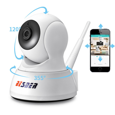 BESDER 1080P Home Security IP Camera Two Way Audio Wireless Mini Camera Night Vision CCTV WiFi Camera Cloud Storage Baby Monitor ► Photo 1/6