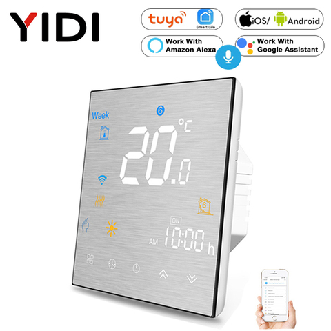 Tuya WiFi Smart Thermostat Temperature Controller for Water Electric floor Heating Water/Gas Boiler Works with Alexa Google Home ► Photo 1/6