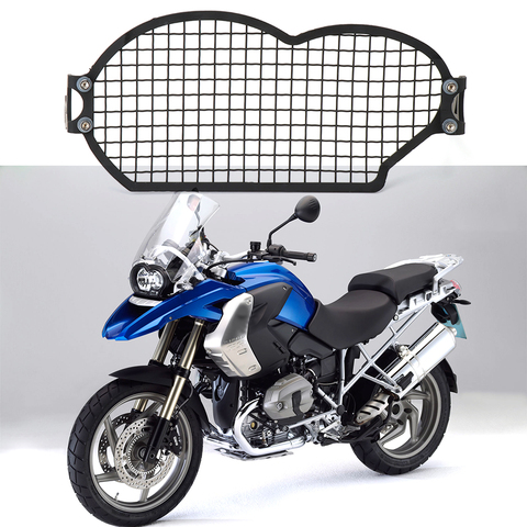 For BMW R 1200 GS R1200GS Adv R1200GSA 2004-2008-2011 2012 Motorcycle Steel Headlight Guard Protector Cover Protection Grill ► Photo 1/6