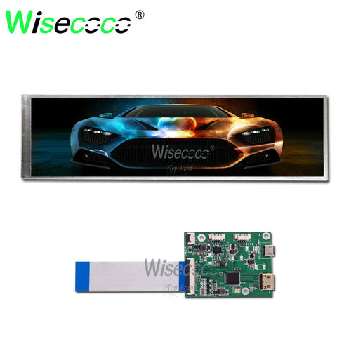 8.8 inch IPS 1920x480 60Hz 40 pins LCD screen display with HDMI micro USB port controller board for automotive display raspberry ► Photo 1/5