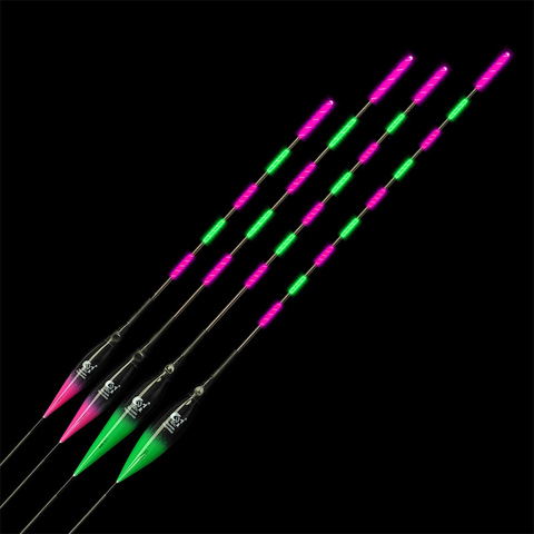 1pcs/set Night Fishing Float LED Electric Float Light Fishing Tackle Luminous Electronic Float without battery Long Tail J262 ► Photo 1/6