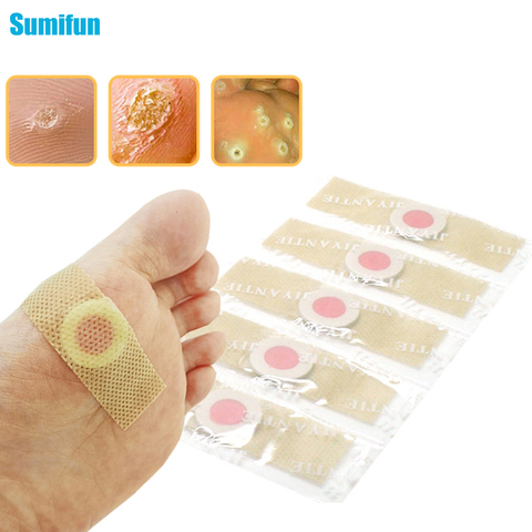 Sumifun 12pc Foot Corn Removal Killer Calluses Plantar Warts Thorn Pain Relief Curative Plaster Medical Sticker Curative Plaster ► Photo 1/6