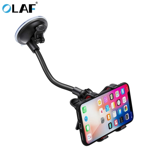 Phone Car Holder Flexible 360 Degree Rotation Car Mount tripod Mobile Phone Holder For Smartphone Car Phone Holder Support GPS ► Photo 1/6