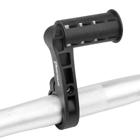 Deemount Bicycle Handlebar Extended Bracket 7-shaped Bar Mount Bike Computer LED Headlight Mount Holder Extender Stand Support ► Photo 1/6