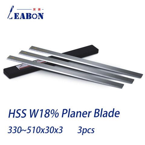 Woodworking Blade for Planing W18%  HSS Knife for Thickness and Surface Planer Machine 330mm to 510mm Length x 30mm width ► Photo 1/6