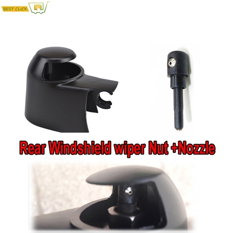 Misima Rear Wiper Arm Cap Nut Washer Cover and Jet Nozzle For VW Polo Passat B6 B7 Touran Tiguan Golf Scirocco Caddy Transporter ► Photo 1/6