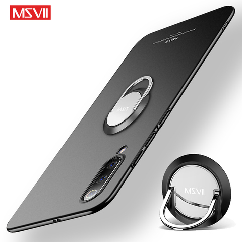 Mi 9 Case MSVII Matte Cover For Xiaomi Mi9 SE Mi8 Pro Case Xiomi CC9 CC9E Global Ring Holder Cover For Xiaomi 9T Mi 8 Lite Cases ► Photo 1/6