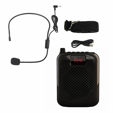 2022 New K500 Voice Amplifier Loudspeaker Wired Microphone Belt Bluetooth Audio Speaker dropship ► Photo 1/6