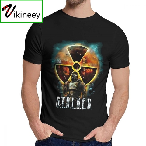 For Man Tee Shirt Stalker Shadow Good Cotton Summer O-neck Cartoon Design Short Sleeve Clothing ► Photo 1/4