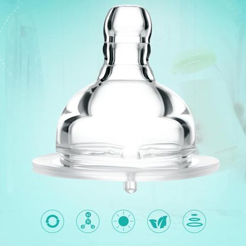 Anti Flatulence Silicone Wide Neck Nature Nipple for Philip Avent Baby Bottle New Child care products ► Photo 1/6