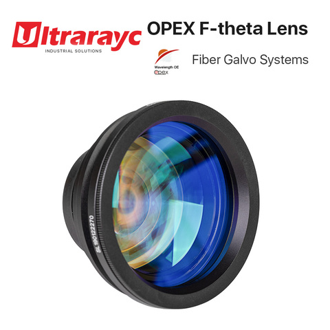 OPEX F-theta Lens 1064nm M85 Thread Scan Field 70*70-300*300 Focal Length 100-420mm 1064nm YAG Optical Fiber Laser Marking Part ► Photo 1/5